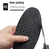 cheap Insoles &amp; Inserts-Adjustable Height Increase Insoles – Invisible Shoe Inserts for Men &amp; Women, 1.18 to 3.54 inch Lift, Comfortable and Breathable