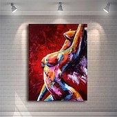 economico Stampe di nudi-Quadro su Tela Donna Nuda Astratta Sexy Body Art Quadro su Tela Stampa Sex Poster Immagini da Parete Immagini Moderne Camera da Letto Decorazioni per La Casa