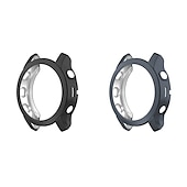 cheap Smartwatch Case-2 Pack Watch Case Compatible with Garmin Fenix 7S / Fenix 7 / Fenix 7X Scratch Resistant Ultra-thin Shockproof Soft TPU Watch Cover