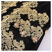 Недорогие Наряды-Ретро Средневековый Эпоха возрождения Пальто Брюки Инвентарь Принц барин Вышивка Вышивка Маскарадный костюм Муж. Королевский Карнавал Маскарад Для вечеринок Венецианский карнавал Взрослые