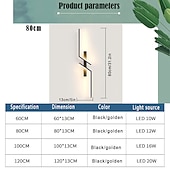 halpa LED-seinävalaisimet-lightinthebox led sisäseinävalaisin vuoraus 60-120cm/23.4-46.8in kaari sisätiloissa moderni yksinkertainen led-seinävalaisin silikoniseinävalaisin sopii makuuhuoneeseen olohuoneeseen kylpyhuone