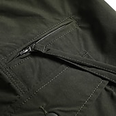 baratos Clássico-Homens Bermuda Cargo Calção Shorts de verão Shorts de Trilha Com Cordão Cintura elástica Bolso multi Tecido Conforto Macio Comprimento do joelho Ao ar livre Diário Para Noite Moda Casual Exército