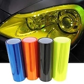 preiswerte Autoaufkleber-Auto-Styling, 30 cm x 60 cm, Auto-Auto-Licht, Scheinwerfer, Rücklicht, Tönung, Styling, wasserdicht, schützender Vinylfilm, Aufkleber, Autozubehör, Pel¨ªcula de la linterna filme farol film de phare