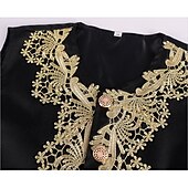 Недорогие Наряды-Ретро Средневековый Эпоха возрождения Пальто Брюки Инвентарь Принц барин Вышивка Вышивка Маскарадный костюм Муж. Королевский Карнавал Маскарад Для вечеринок Венецианский карнавал Взрослые