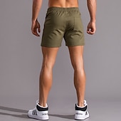 economico Pantaloncini casual-Per uomo Pantaloncini rosa Pantaloncini estivi Pantaloncini casual Tasche Liscio Comfort Traspirante Esterno Giornaliero Per uscire Di tendenza Informale Nero Bianco