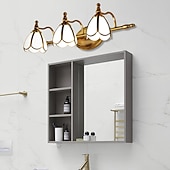 levne Vnitřní nástěnná světla-toaletní světlo led zrcadlo přední lampa, led koupelnová světla nad zrcadlem černá nástěnná svítidla pro koupelnu ložnice obývací pokoj skříňka