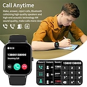 cheap Smartwatch-696 ZL54C Smart Watch 1.83 inch Smartwatch Fitness Running Watch Bluetooth Pedometer Call Reminder Sleep Tracker Compatible with Android iOS Women Men Hands-Free Calls Message Reminder Custom Watch