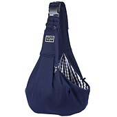 abordables Básicos de viaje para perros-Mochila plegable para perros, bolsa transpirable para mascotas, bolsa para mascotas, bandolera