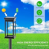 preiswerte Bodenlichter-Solar-Wegeleuchten, wasserdichte IP65-Solar-Gartenleuchten mit automatischem Ein- und Ausschalten für Gehwege, Höfe und Landschaftsdekoration