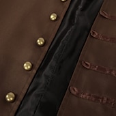 halpa Miesten puvut-Pirates of the Caribbean Pirates of the Caribbean Cosplay-Asut Asut Asu Cosplay Cosplay-asu Elokuva-cosplay for Miesten Aikuisten Naamiaiset