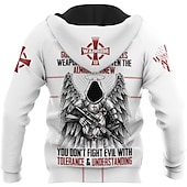 economico felpe con zip da uomo-Per uomo Alfabetico Stampe astratte Felpa con cappuccio Felpe Felpa Felpa con cappuccio a zip intera Manica lunga Felpa con cappuccio Con cappuccio Streetwear Stampa 3D Sportivo Giornaliero Sport
