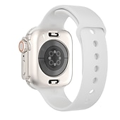 cheap Smartwatch Case-Watch Case Compatible with Apple Watch Series 8 7 41mm 45mm / Series 6 5 4 SE 40mm 44mm / Series 3 2 1 38mm 42mm Scratch Resistant All Around Protective HD Clear Tempered Glass / PC Watch Cover