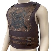 levne brnění-Retro Punk a gotika Středověké Cosplay kostým Zbraně a výzbroj Hrudník Válečník Rytíř Viking Pánské Viking předvečer Všech svatých Karneval Plesová maškaráda Výkon Podium Plesová maškaráda Dospělé