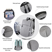 olcso Laptoptáskák és -hátizsákok-többfunkciós vízálló usb töltő üzleti laptop hátizsák férfi és női utazási lopásgátló hátizsák iskolai hátizsák