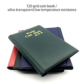 cheap Cable Organizer-120 Coins Holders 4 Colors Collecting Collection Storage Money Penny Album Book Pockets