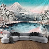 baratos tapeçarias de arte-ukiyo-e japão arte pendurado tapeçaria arquitetura onda arte da parede grande tapeçaria mural decoração fotografia pano de fundo cobertor cortina casa quarto sala de estar decoração