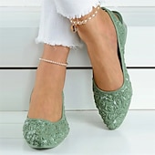 tanie Casual sandały-damskie sandały na koturnie w stylu vintage z kwiatowym wzorem – wygodne, wsuwane buty z trójwymiarowym wzorem róży na niezobowiązujące, letnie wyjścia