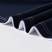 cheap Men&#039;s Classic Polo-Men&#039;s Button Up Polos Polo Shirt Casual Holiday Lapel Short Sleeve Fashion Basic Color Block Button Summer Regular Fit Navy White Red / White Button Up Polos