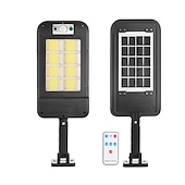 cheap Street Lights-Solar Outdoor Wall Lamp Street Lamp LED Waterproof and Energy-Saving Used for Remote Control Waterproof and Motion Sensor Lighting of Courtyard Garden Terrace