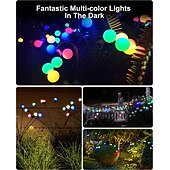 preiswerte Bodenlichter-Solarbetriebene Glühwürmchen-Lichter, 4er-Pack 8-LED-Solar-Gartenlichter, Glühwürmchen-Lichter für den Außenbereich, wasserdicht mit Fernbedienung, 8 Beleuchtungsmodi, Solar-Außenleuchten, dekorativ