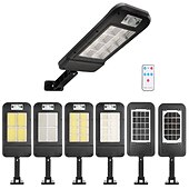cheap Street Lights-Solar Outdoor Wall Lamp Street Lamp LED Waterproof and Energy-Saving Used for Remote Control Waterproof and Motion Sensor Lighting of Courtyard Garden Terrace
