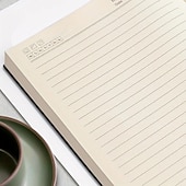 cheap Notebooks &amp; Planners-Notebook Super Thick College Students A5 Leather Business Notepad Thick Retro Simple Diary Creative Wholesale, Back to School Gift (Excluding Pens)