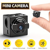 abordables Cámaras de red IP de exteriores-cámara mini dv con detección de movimiento de visión nocturna ir hd &amp; grabación de video inalámbrica: perfecta para deportes al aire libre &amp; grabacion aerea