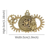 economico Accessori e altro-spilla steampunk da uomo spilla timone spilla scudo spilla spilla distintivo spilla vintage medievale per uomo cravatta cappello sciarpa vestito smoking