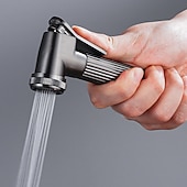 זול ברזים לבידה-מרסס בידה כף יד לשירותים, מרסס חיתול בד תינוק פליז, בידה לשירותים לרחצת חיות מחמד היגיינה נשית