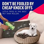 baratos Artigos para Cuidados do Pêlo para Cães-elimine pêlos de animais instantaneamente - removedor de pêlos reutilizável para cães &amp; rolo de cabelo de gatos para sofás