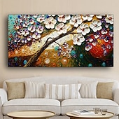 cheap Botanical/Floral Prints-Tree of life by Gustav Klimt Reproductions Wall Art Picture Scandinavian Canvas Poster and Print Painting for Modern Living Room