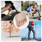 cheap Personal Care &amp; Health-10pcs Silicone Breathable Toe Covers, Silicone Anti-Friction Toe Protector, Little Toe Protectors Caps Guards for Men Women, Blisters and Ingrown Toenails