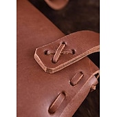 abordables Accesorios y más-Retro Antiguo Medieval bolsa Cinturón Deportivo Riñonera Feria del Renacimiento Vikingo Ranger élfico Hombre Mujer Unisexo Celta Vikingo Fantasía Víspera de Todos los Santos Carnaval Mascarada Fiesta