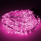 cheap Plug String Lights-5M 500LED 10 Drooping Vine Lights Tree Silver Wire Christmas Decorative Lights Including Outdoor Waterproof Power Supply Suitable for Indoor Decoration Courtyard Party DIY Decoration