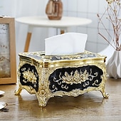 cheap Storage &amp; Organization-Tissue Box Holder, Vintage Toilet Paper Holder, Elegant Acrylic Facial Tissue Napkin Dispenser Holder For Bedroom, Coffee Table, Bathroom, Home, Restaurant, Wedding