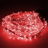 cheap Plug String Lights-5M 500LED 10 Drooping Vine Lights Tree Silver Wire Christmas Decorative Lights Including Outdoor Waterproof Power Supply Suitable for Indoor Decoration Courtyard Party DIY Decoration