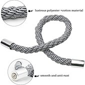 olcso Függönykiegészítők-mágneses függöny megkötős ablak, gyöngy gyöngyös függönytartók, csatos klip otthoni hálószobához irodai dekoratív függöny