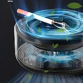 abordables Accessoires pour fumeurs-Purificateur d&#039;air de cendrier de cigarette pour l&#039;inhalation d&#039;odeur de tabac, suppression intelligente des odeurs de tabac d&#039;occasion, salon intérieur, voiture de bureau