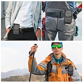 halpa universaali puhelinlaukku-puhelinkotelo nailoninen vyöklipsi 4,7–6,8 tuuman pussi kantolaukku vyölaukku