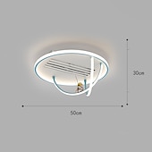 preiswerte Deckenventilator-Leuchten-50 cm Single Design Deckenventilator Metall Lackierte Oberflächen Moderne Modern 220-240V