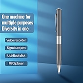 cheap Digital Voice Recorders-Digital Voice Recorder Q91 English Portable Digital Voice Recorder Recording Android System Voice Activated Recorder Portable MP3 Player Audio Recorder with Playback for Business Speech Meeting