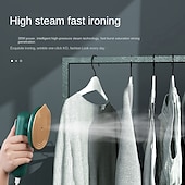cheap Household Appliances-Mini Garment Steamer Handheld Portable Iron Steamer for Clothes Wet Dry Ironing Machine For Home Travel Steam Generator