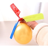 billige Originale leker-ballonghelikoptre ballonger som flyr med fløyte barn flyvende leker bursdagsfest leker strømpe stuffer returgaver til gutter jenter baby shower fester utendørs fest leker kreativ liten gave bursdag