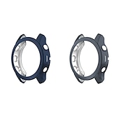 cheap Smartwatch Case-2 Pack Watch Case Compatible with Garmin Fenix 7S / Fenix 7 / Fenix 7X Scratch Resistant Ultra-thin Shockproof Soft TPU Watch Cover