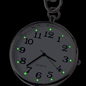 cheap Pocket Watches-2023 Pocket Watches Nurse Pocket Watch Keychain Fob Clock with Battery Doctor Medical Vintage Watch