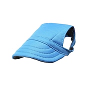 cheap Sun Hat-Dog Cat Bandanas &amp; Hats Dog Bandana &amp; Dog Hat Fashion Cute Breathable Soft Washable Comfortable Outdoor Casual Daily Dog Clothing for Bichon Frise Pomeranian Baby Pet Papillon Small