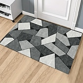 abordables Alfombras de impresión digital 3D-Alfombra geométrica para sala de estar, alfombra abstracta, alfombra para dormitorio, mesa de café rectangular cubierta junto a la cama