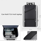 abordables Bolsos y mochilas para portátil-Mochila usb para ordenador portátil, mochila escolar, mochila antirrobo para hombre, mochila de viaje, mochila de ocio para hombre, mochila para mujer, regalo de vuelta a la escuela