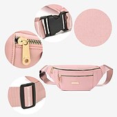 cheap Handbag &amp; Totes-Women&#039;s Multi-Carry Large Capacity Waist Bag – Stylish and Versatile Crossbody and Fanny Pack with Multiple Zipper Compartments, Perfect for Travel, Shopping, and Everyday Use in Various Colors