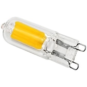voordelige Ledlampen met twee pinnen-10 stuks 2w led bi-pin lampen 200 lm g9/ g4 t 1 led kralen cob warm wit/ wit dimbaar 220-240 v